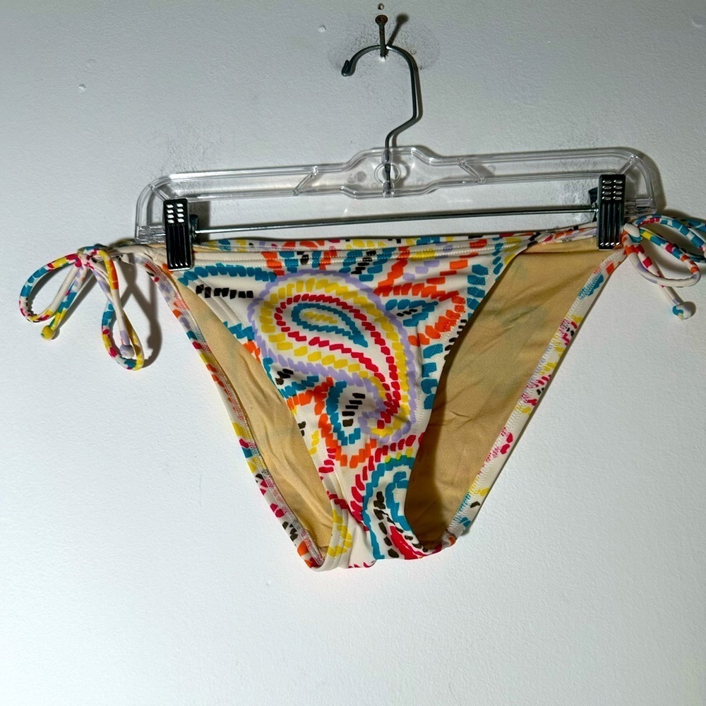 Colorful Patterned Bikini Bottom - Picture 2 of 5